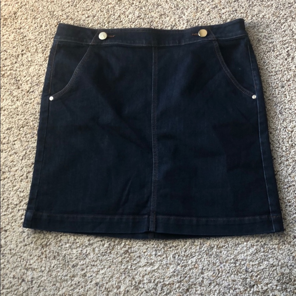NWT loft denim skirt